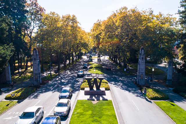 uw campus entrance