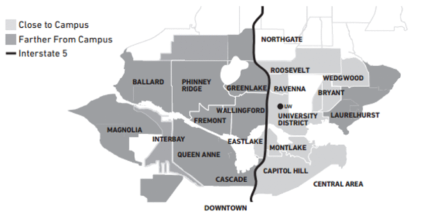 seattle neighborhood map
