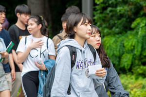 international students campus